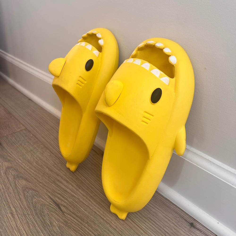 Yellow Cloud Shark Slides